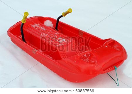 Big Bob Made Of Robust Plastic On Snow