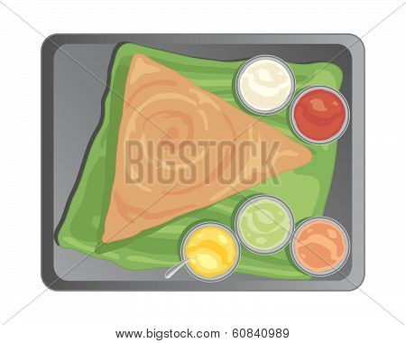 Traditional Dosa