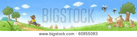 Bears On The Lawn