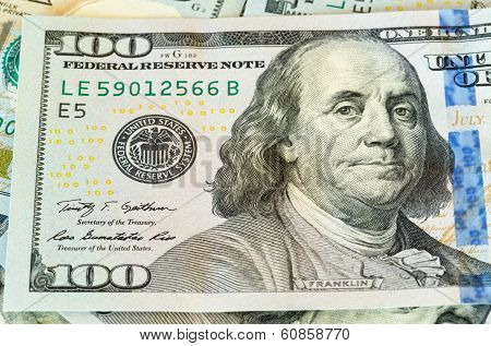 New Design 100 Dollar Us Bills Or Notes