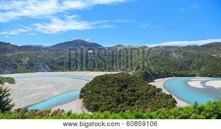 View Of Southern Alps New Zealand
