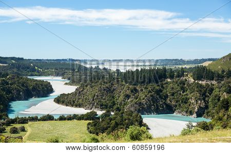 View Of Southern Alps New Zealand