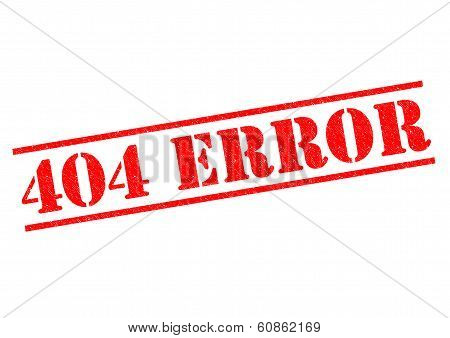 404 Error