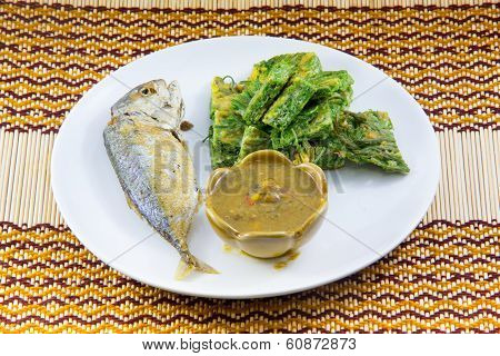 Fried Mackerel fishchili sauce