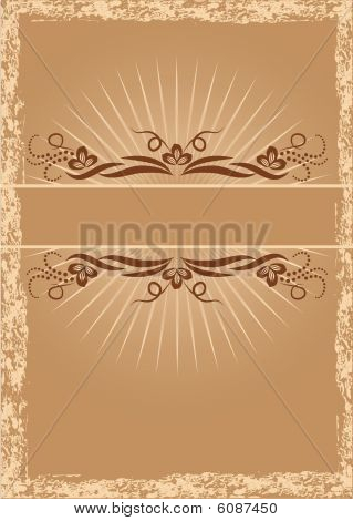 abstrakt Hintergrund im retro-Stil