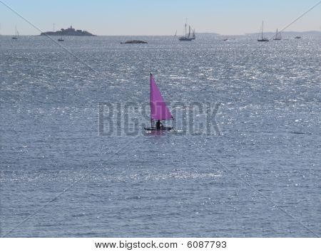 Een Man zeilboot