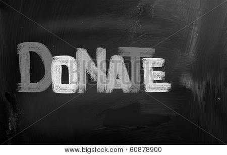 Donate Concept