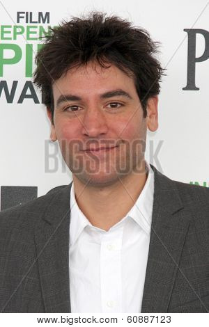 LOS ANGELES - MAR 1:  Josh Radnor at the Film Independent Spirit Awards at Tent on the Beach on March 1, 2014 in Santa Monica, CA