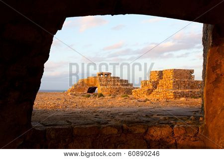 Menorca Punta Nati in Ciutadella Balearic Islands of Spain
