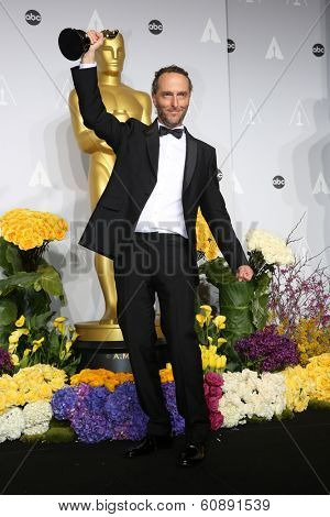 LOS ANGELES - MAR 2:  Emmanuel Lubezki at the 86th Academy Awards at Dolby Theater, Hollywood & Highland on March 2, 2014 in Los Angeles, CA