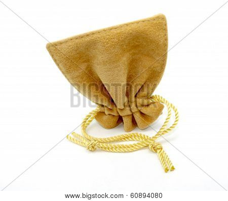 Jewelry Bag Isolated On White Background