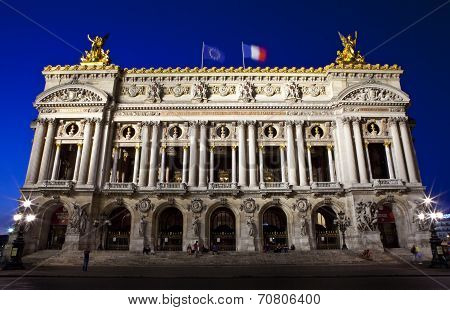 Palais Garnier In Paris