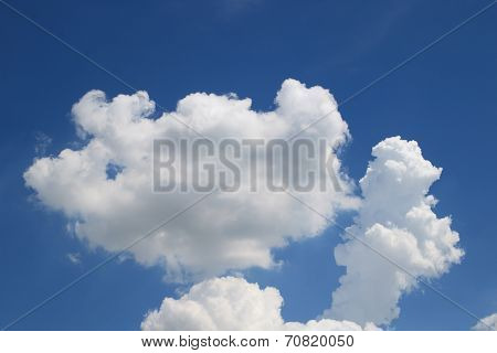 Blue Sky With Clouds