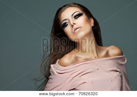 Beautiful And Glamorous Woman
