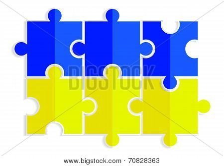 Yellow-and-blue-puzzles-in-the-form-of-a-flag-of-ukraine