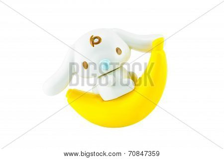 Cinnamon Roll On Banana