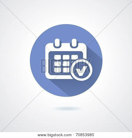 Vector marks calendar icon?