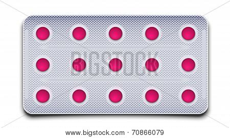 vector modern pells on white background.