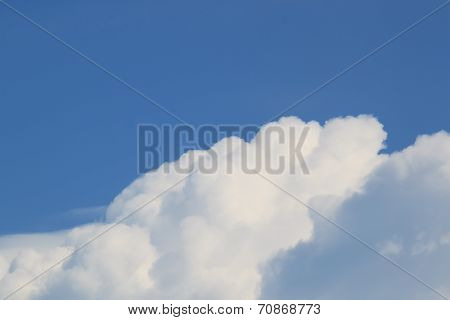 Blue Sky With Clouds