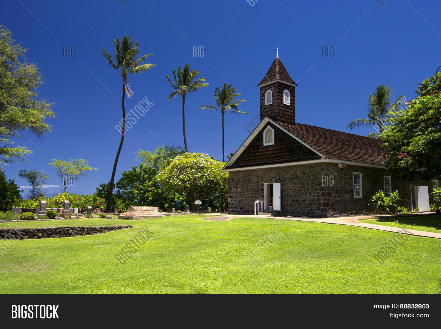 Keawalai Church Near Image Photo Free Trial Stock Keawalai Church Near Maluaka Beach South Maui Hawaii Usa