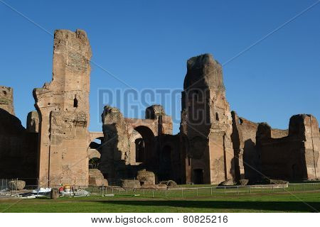 Caracalla Baths In Rome