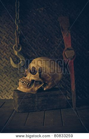 Still Life With A Skull.
