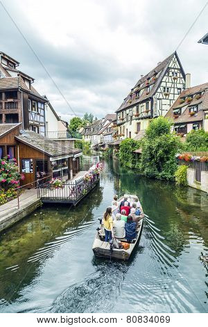 Little Venice In Colmar, France