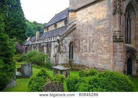 Castle Combe, old church