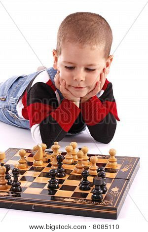 Childre jogando xadrez