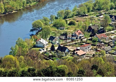 Vilnius City Capital Of Lithuania Aerial View