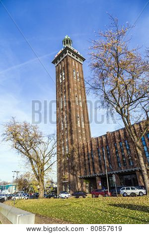 Historic Old Fair Tower In Cologne