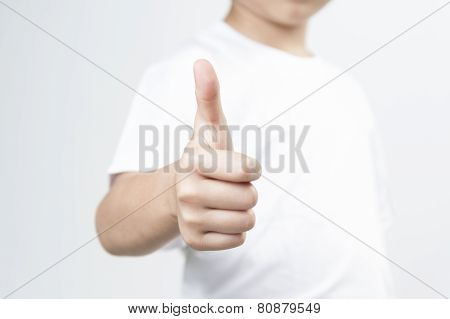 Children hand sign