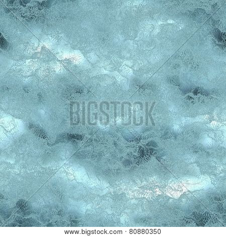 Frozen Ice Seamless and Tileable Background Texture