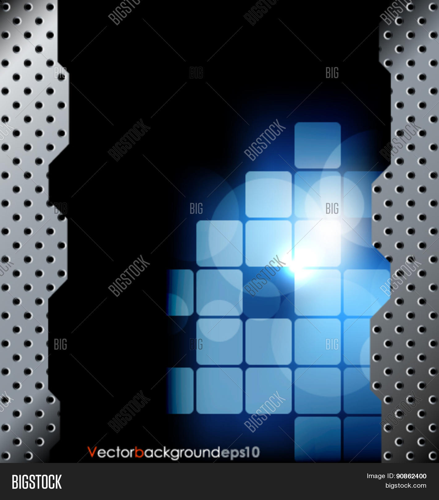 Blue Black Vector Vector & Photo (Free Trial) Bigstock