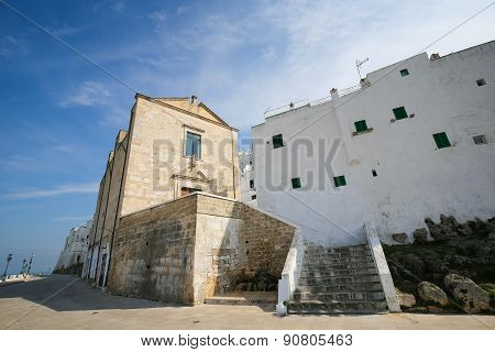 City Walls Of Ostuni, Puglia, Italy