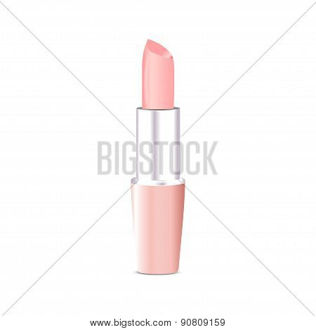Pink Lipstick Vector