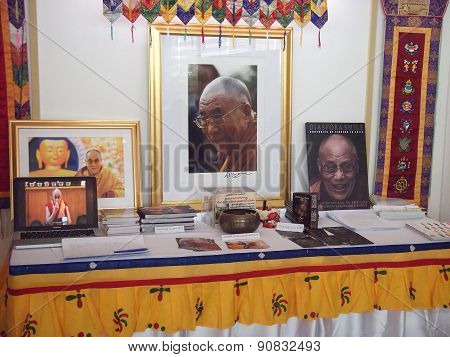 his holiness the 14th Dalila Rama