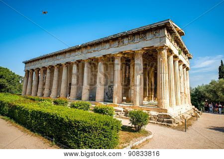Hephaistos temple in Agora near Acropolis
