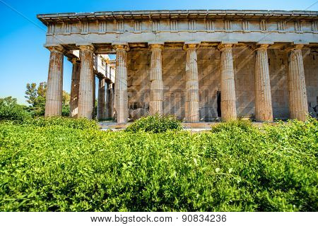 Hephaistos temple in Agora near Acropolis