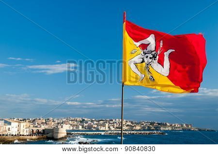 Flag Of Sicily