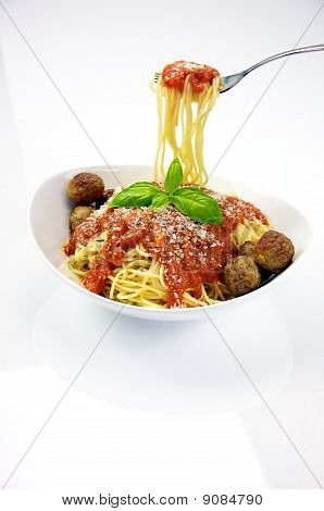 Spaghetti z klopsikami