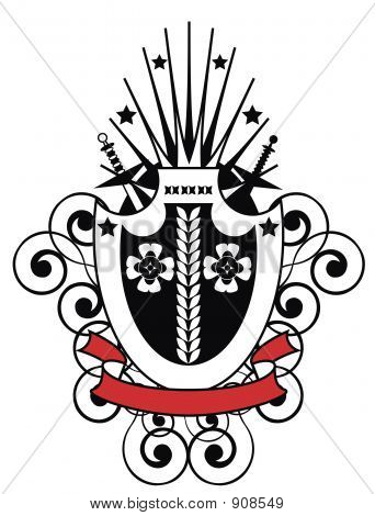 Znak s květinami