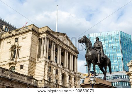 Equestrian Statue Of Wellington In London - England