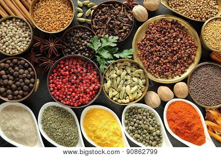 Spices And Herbs.