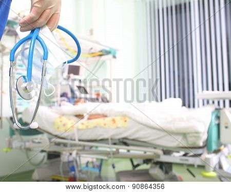 Doctor Ready For Examination Patient