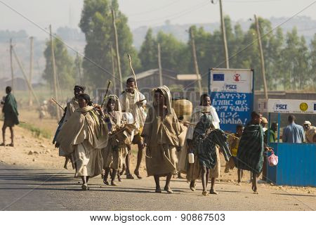 Timkat Celebration In Ethiopia