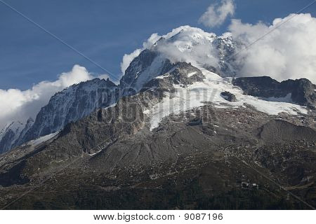 Alpint glaciär