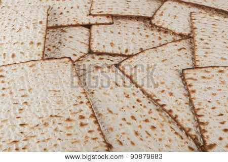 Matzot Close-up