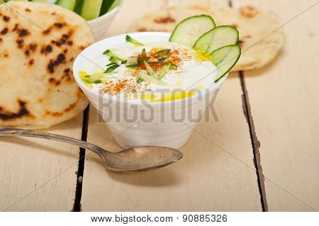 Arab Middle East Goat Yogurt And Cucumber Salad