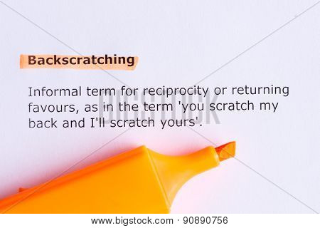 Backscratching